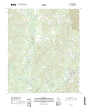 US Topo 7.5-minute map for Clark LA