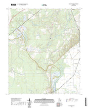 US Topo 7.5-minute map for Collinston West LA