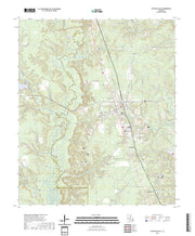 US Topo 7.5-minute map for Cotton Valley LA