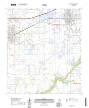 US Topo 7.5-minute map for Crowley East LA