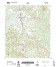 US Topo 7.5-minute map for Cullen LA