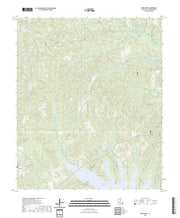 US Topo 7.5-minute map for Curr Creek LA