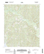 US Topo 7.5-minute map for De Loutre LA