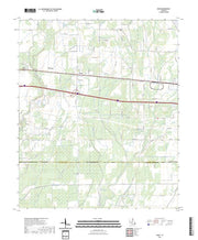 US Topo 7.5-minute map for Dunn LA