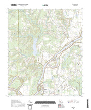 US Topo 7.5-minute map for Effie LA