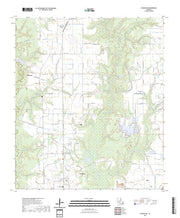 US Topo 7.5-minute map for Evangeline LA