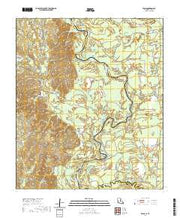 USGS US Topo 7.5-minute map for Evans LATX 2020