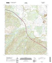 US Topo 7.5-minute map for Evelyn LA