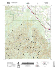 US Topo 7.5-minute map for Flora LA