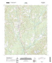 US Topo 7.5-minute map for Florien LA