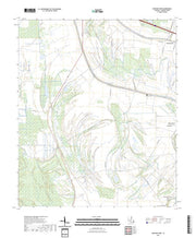 US Topo 7.5-minute map for Fortune Fork LA