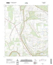 US Topo 7.5-minute map for Foules LA