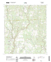 US Topo 7.5-minute map for Fred LA