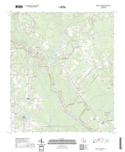 US Topo 7.5-minute map for French Settlement LA