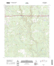 US Topo 7.5-minute map for Frost LA