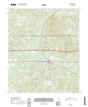 US Topo 7.5-minute map for Gibsland LA