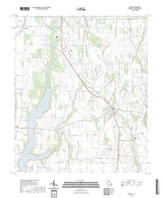 US Topo 7.5-minute map for Gilbert LA