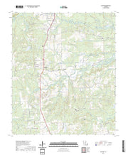 US Topo 7.5-minute map for Gloster LA