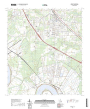 US Topo 7.5-minute map for Gonzales LA