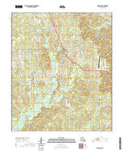 USGS US Topo 7.5-minute map for Grand Cane LA 2020