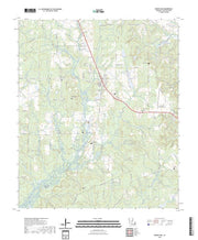 US Topo 7.5-minute map for Grand Cane LA