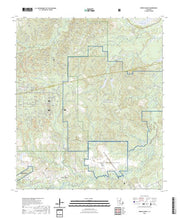 US Topo 7.5-minute map for Green Gables LA