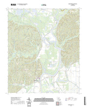 US Topo 7.5-minute map for Harrisonburg LA