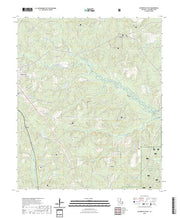 US Topo 7.5-minute map for Haynesville East LA