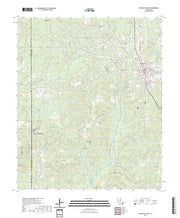 US Topo 7.5-minute map for Haynesville West LA