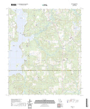 US Topo 7.5-minute map for Heflin LA