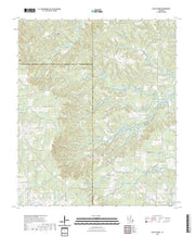 US Topo 7.5-minute map for Hollis Creek LA