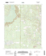 US Topo 7.5-minute map for Hortman LA