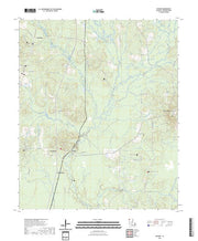 US Topo 7.5-minute map for Hughes LA