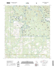 US Topo 7.5-minute map for Hurricane Branch LA