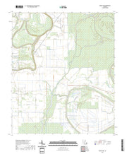 US Topo 7.5-minute map for Indian Lake LA