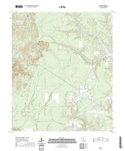 US Topo 7.5-minute map for Ivan LA