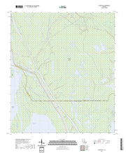 US Topo 7.5-minute map for Jackass Bay LA