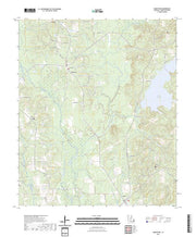 US Topo 7.5-minute map for Jamestown LA