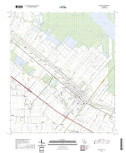 US Topo 7.5-minute map for Jeanerette LA