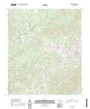 US Topo 7.5-minute map for Jena West LA