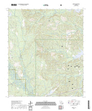 US Topo 7.5-minute map for Jericho LA