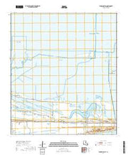 USGS US Topo 7.5-minute map for Johnson Bayou LA 2020