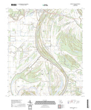 US Topo 7.5-minute map for Jonesville South LA