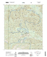 US Topo 7.5-minute map for Kisatchie LA