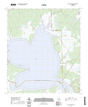 US Topo 7.5-minute map for Lac des Allemands LA