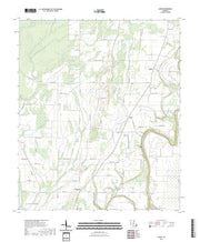 US Topo 7.5-minute map for Lamar LA