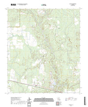 US Topo 7.5-minute map for Le Blanc LA