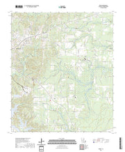 US Topo 7.5-minute map for Libuse LA