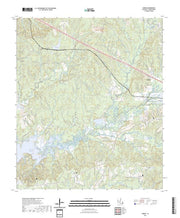 US Topo 7.5-minute map for Loring LA