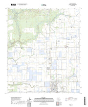 US Topo 7.5-minute map for Mamou LA